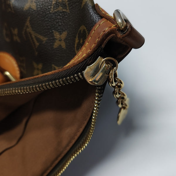 PALERMO PM Monogram Coated Canvas Brown