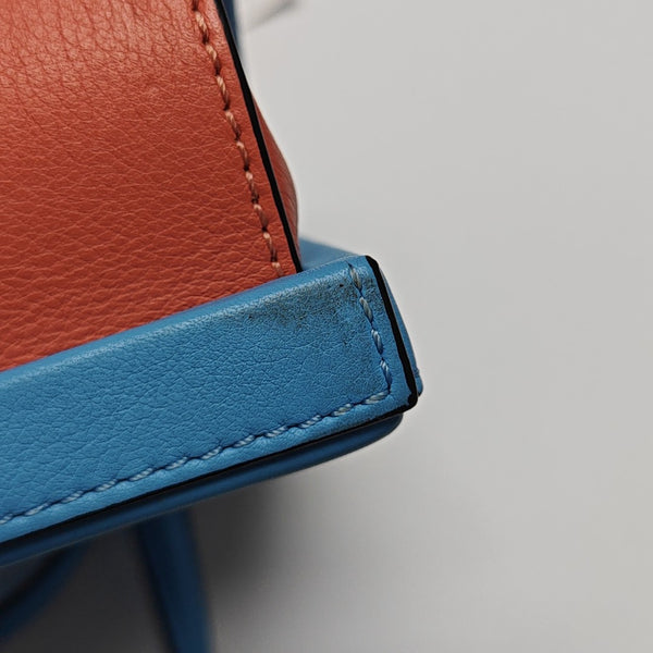 Calfskin Shoulder Bag Multicolor
