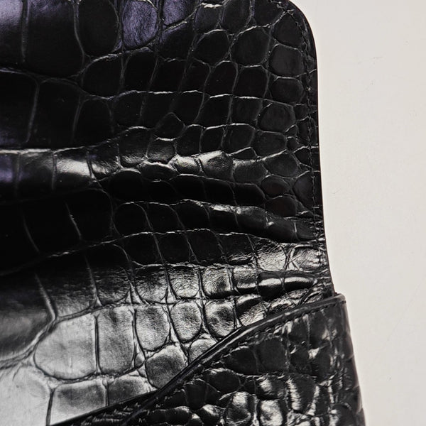 Calfskin Clutch Black
