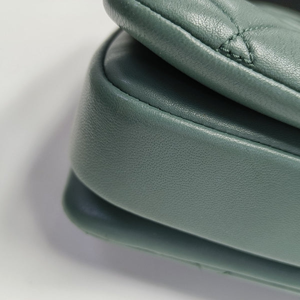 TRENDY CC Quilted Lambskin Green