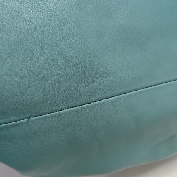 The Pouch Mini Calfskin Blue