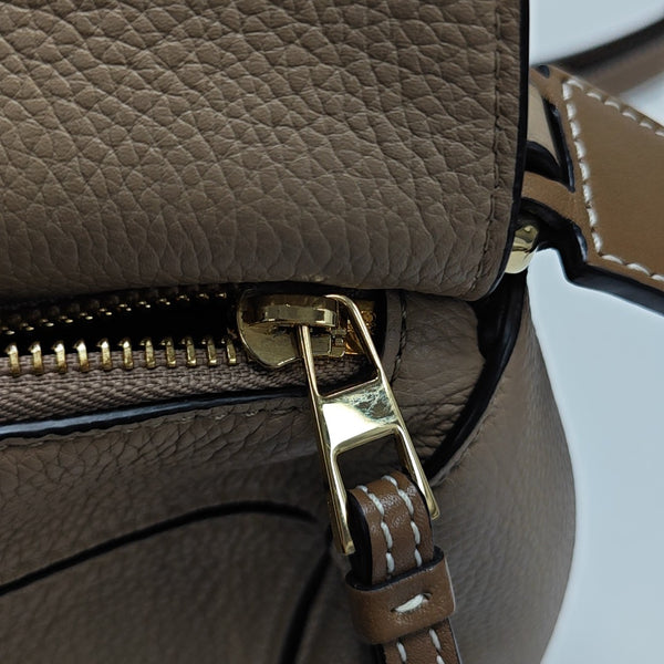 Puzzle Small Calfskin Beige