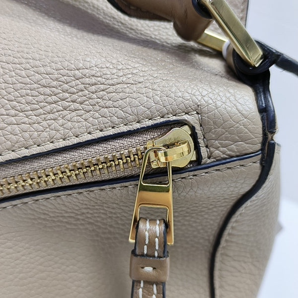 Puzzle Small Calfskin Beige