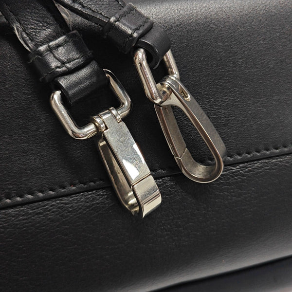 Calfskin Shoulder Bag Black