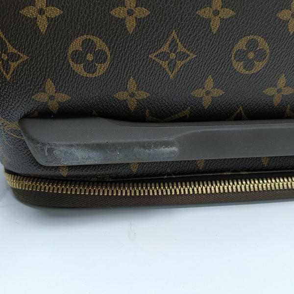 PEGASE 65 Monogram Coated Canvas Brown