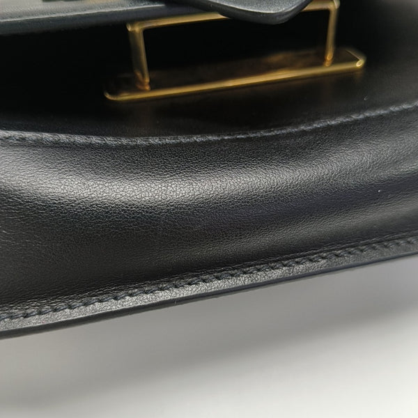 Authenticated pre-owned Cahier Calfskin Black - Shoulder Bag at Looply