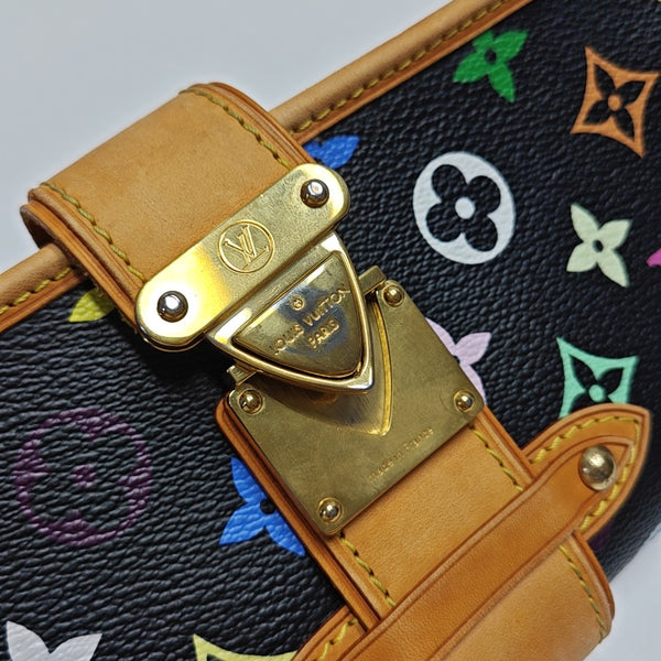 LV × TM SHIRLEY Monogram Coated Canvas Black