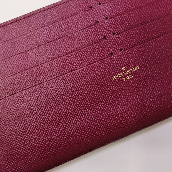 FÉLICIE Monogram Coated Canvas Brown