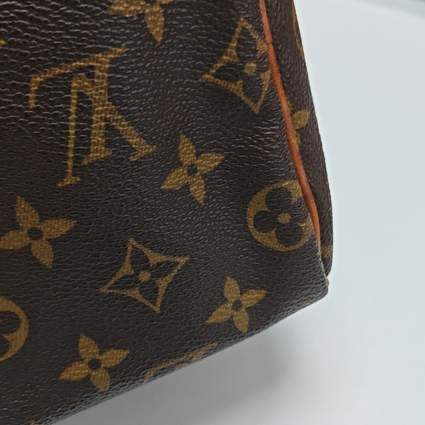 SPEEDY 25 Monogram Coated Canvas Brown