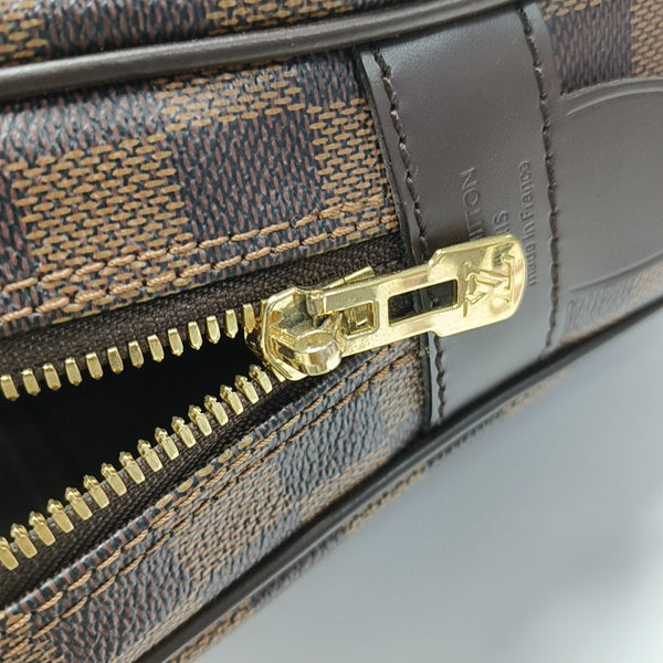 PORTE-DOCUMENTS Damier Ebene Coated Canvas Brown