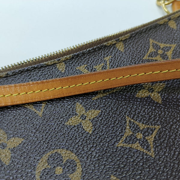ACCESSOIRES GM Monogram Coated Canvas Brown