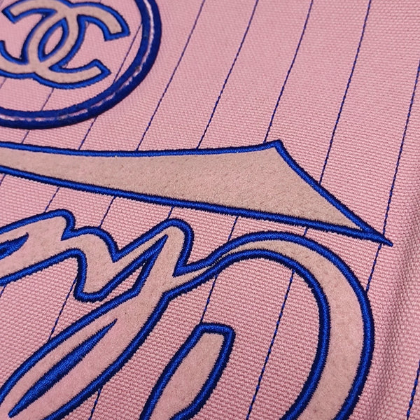 DEAUVILLE Large Quilted Canvas Pink
