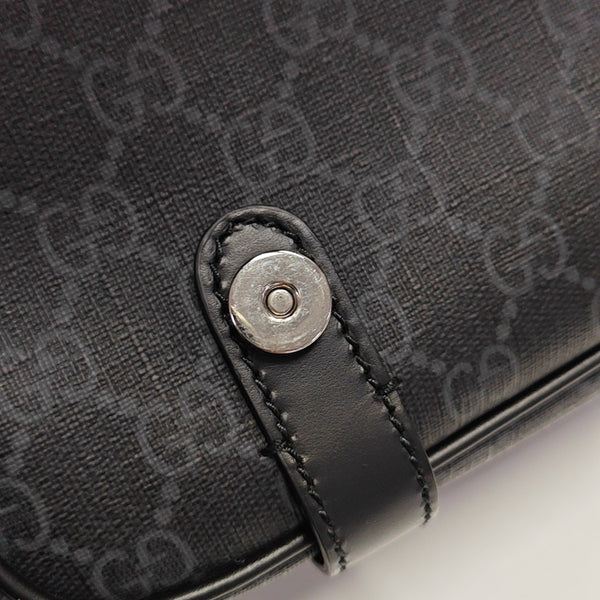 Monogram Coated Canvas Black