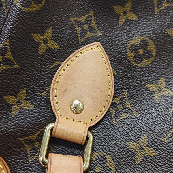 PALERMO PM Monogram Coated Canvas Brown