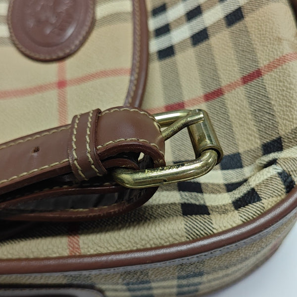 Coated Canvas Shoulder Bag Multicolor