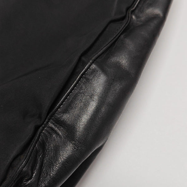 Nylon Shoulder Bag Black