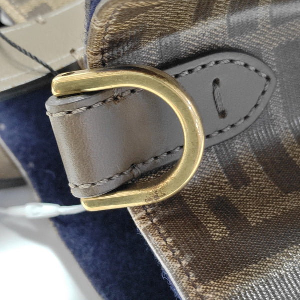 Mania Coated Canvas Brown