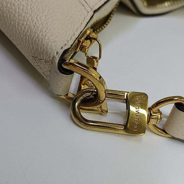 BAGATELLE Monogram Calfskin White