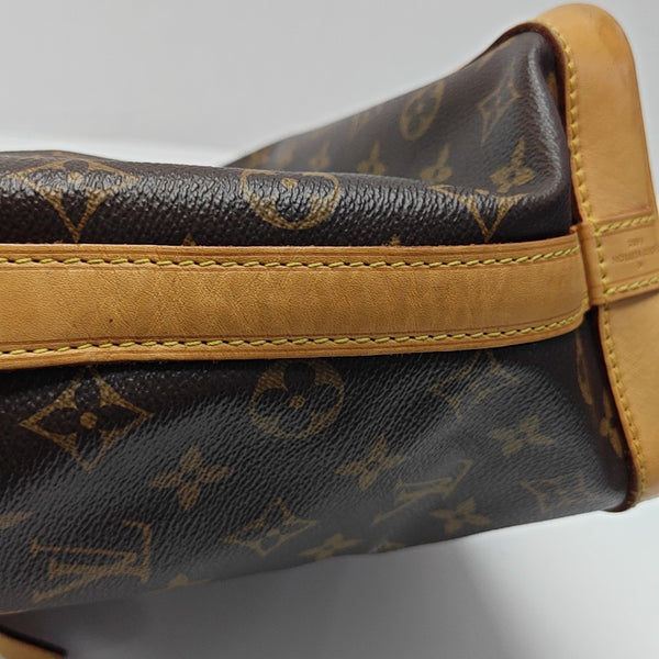 NOÉ BB Monogram Coated Canvas Brown