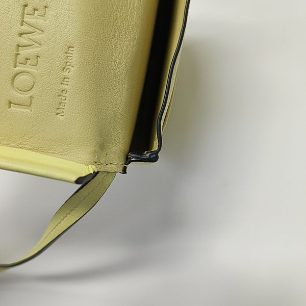 Heel Small Calfskin Yellow
