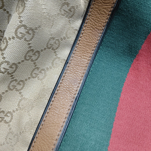 Rania Monogram Canvas Beige