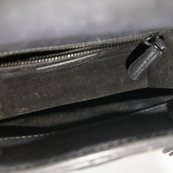 Lady Dior Mini Cannage Calfskin Black