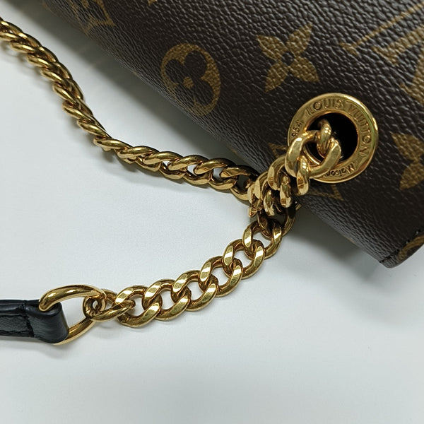 PASSY Monogram Coated Canvas Brown