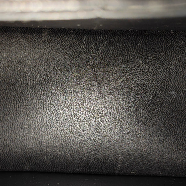 Quilted Calfskin Shoulder Bag Black