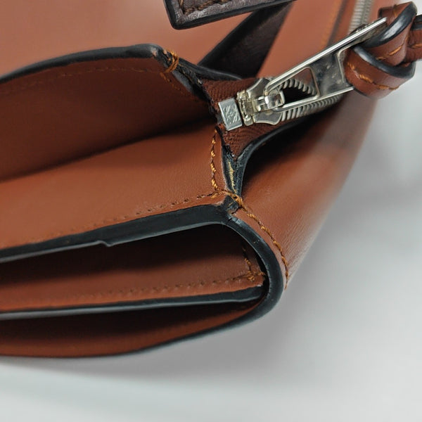 Gusset Calfskin Brown
