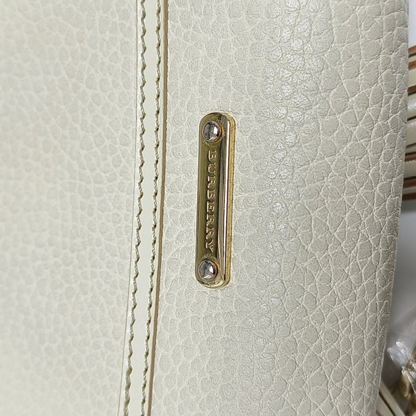 Calfskin Crossbody Bag Beige