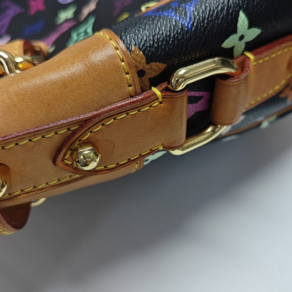 LV × TM GRETA Monogram Coated Canvas Black