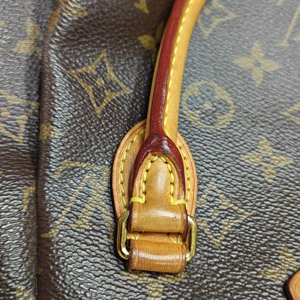 TURENNE Monogram Coated Canvas Brown