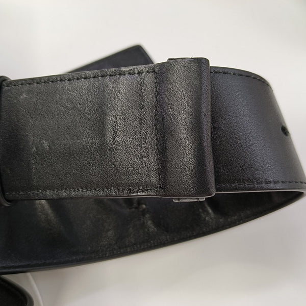 Brick Cassette Small Calfskin Black