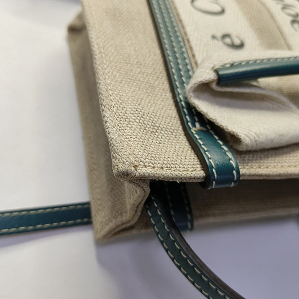 Woody Mini Fabric Beige