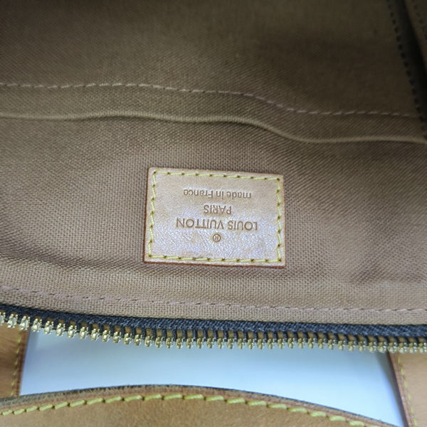 PALERMO PM Monogram Coated Canvas Brown