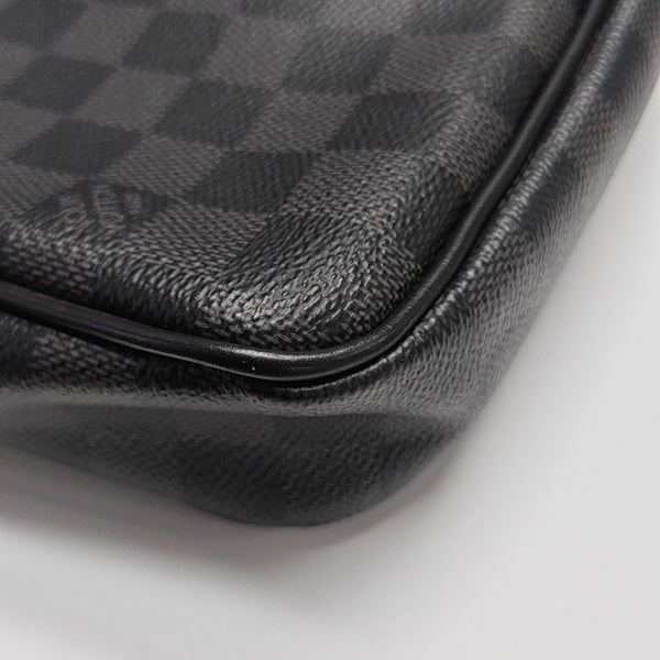 PORTE-DOCUMENTS PM Damier Graphite Coated Canvas Gray