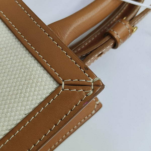 CABAS CELINE Mini Canvas White
