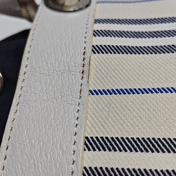Canvas Bucket Bag Beige
