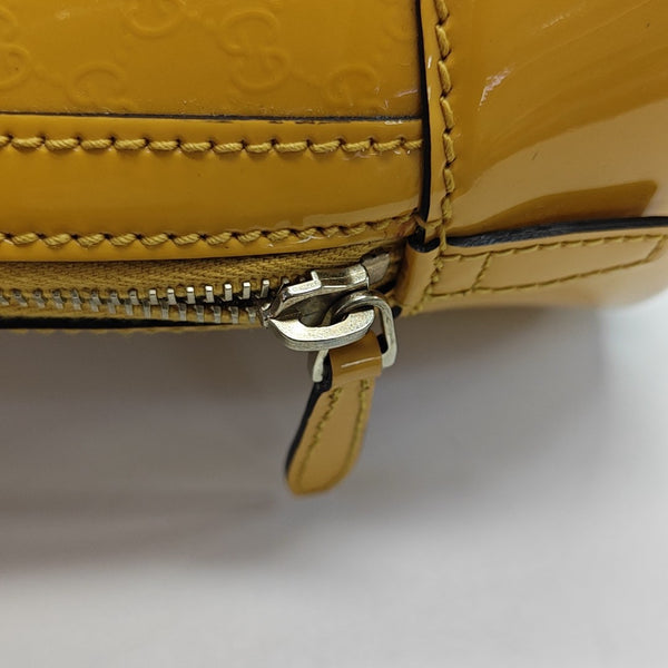 Microguccissima Patent Leather Yellow