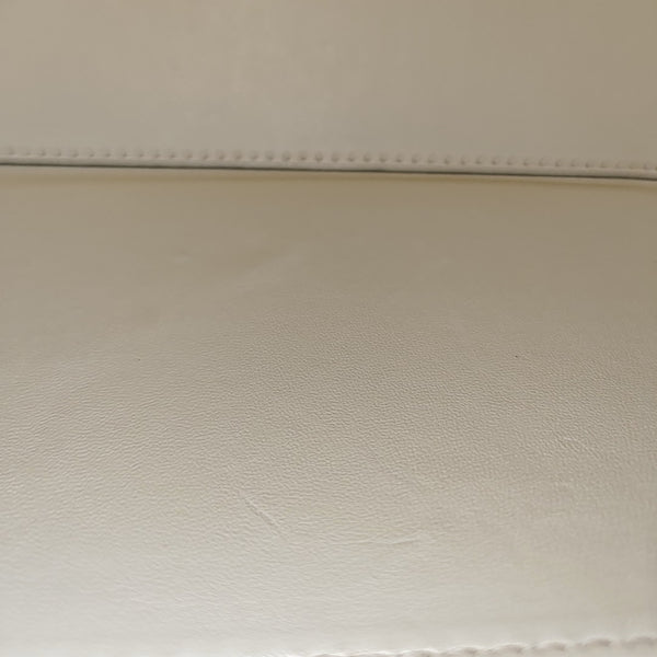 Rockstud Calfskin White