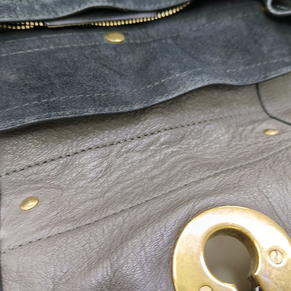 MUSE TWO Calfskin Gray