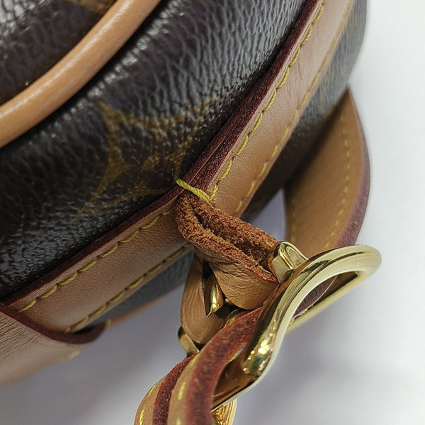 BOITE CHAPEAU PM Monogram Coated Canvas Brown