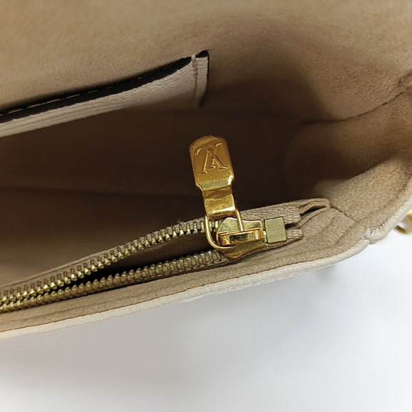IVY Monogram Calfskin Beige