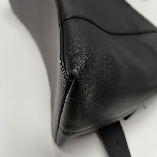 Downtown Medium Calfskin Black