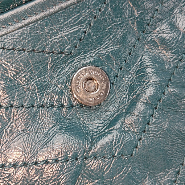 NIKI Medium Quilted Calfskin Green
