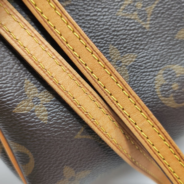 SPEEDY Nano Monogram Coated Canvas Brown