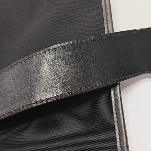 Fabric Shoulder Bag Black