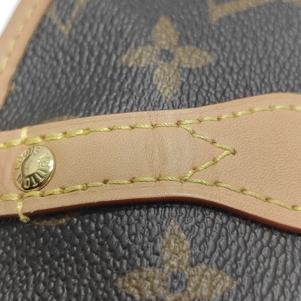 FOLD ME Monogram Coated Canvas Brown