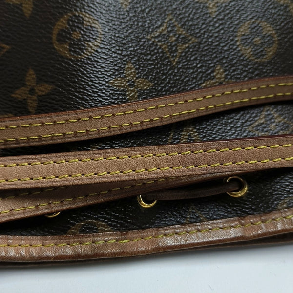 NÉONOÉ Nano Monogram Coated Canvas Brown