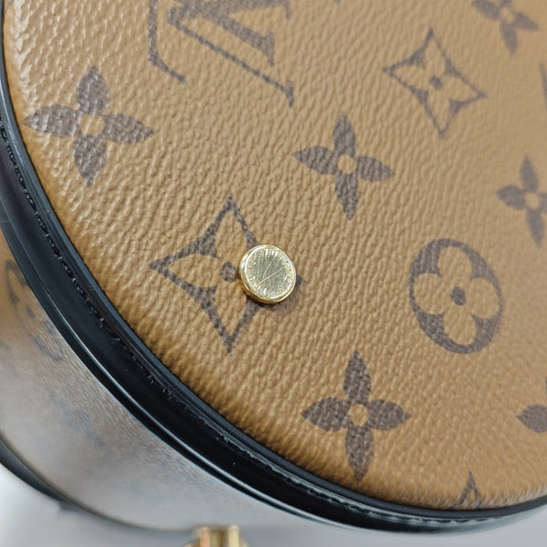 CANNES PM Monogram Coated Canvas Brown